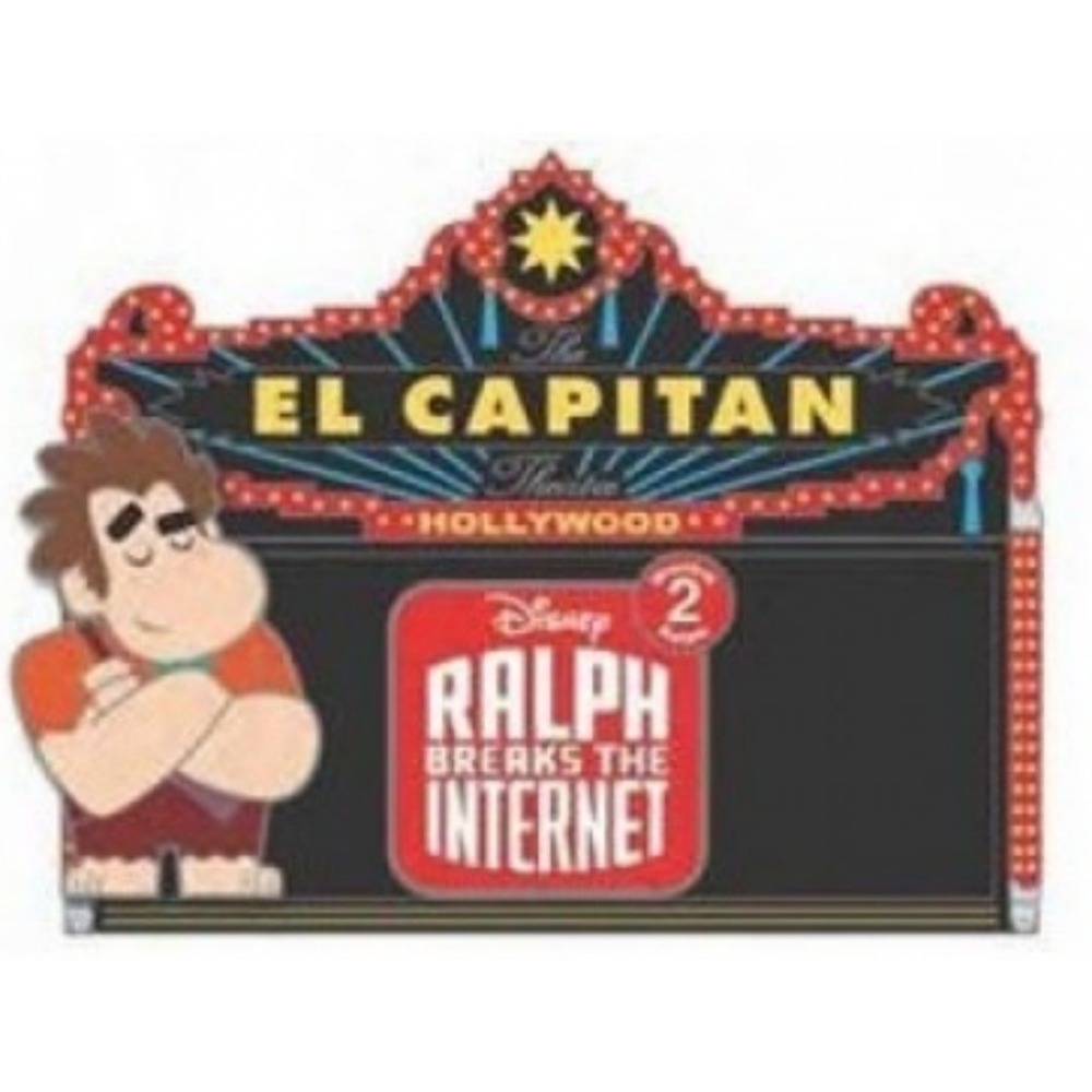 Disney Pin Wreck It Ralph Breaks Internet Marquee LE 400 131328 DSSH Pinsgiving